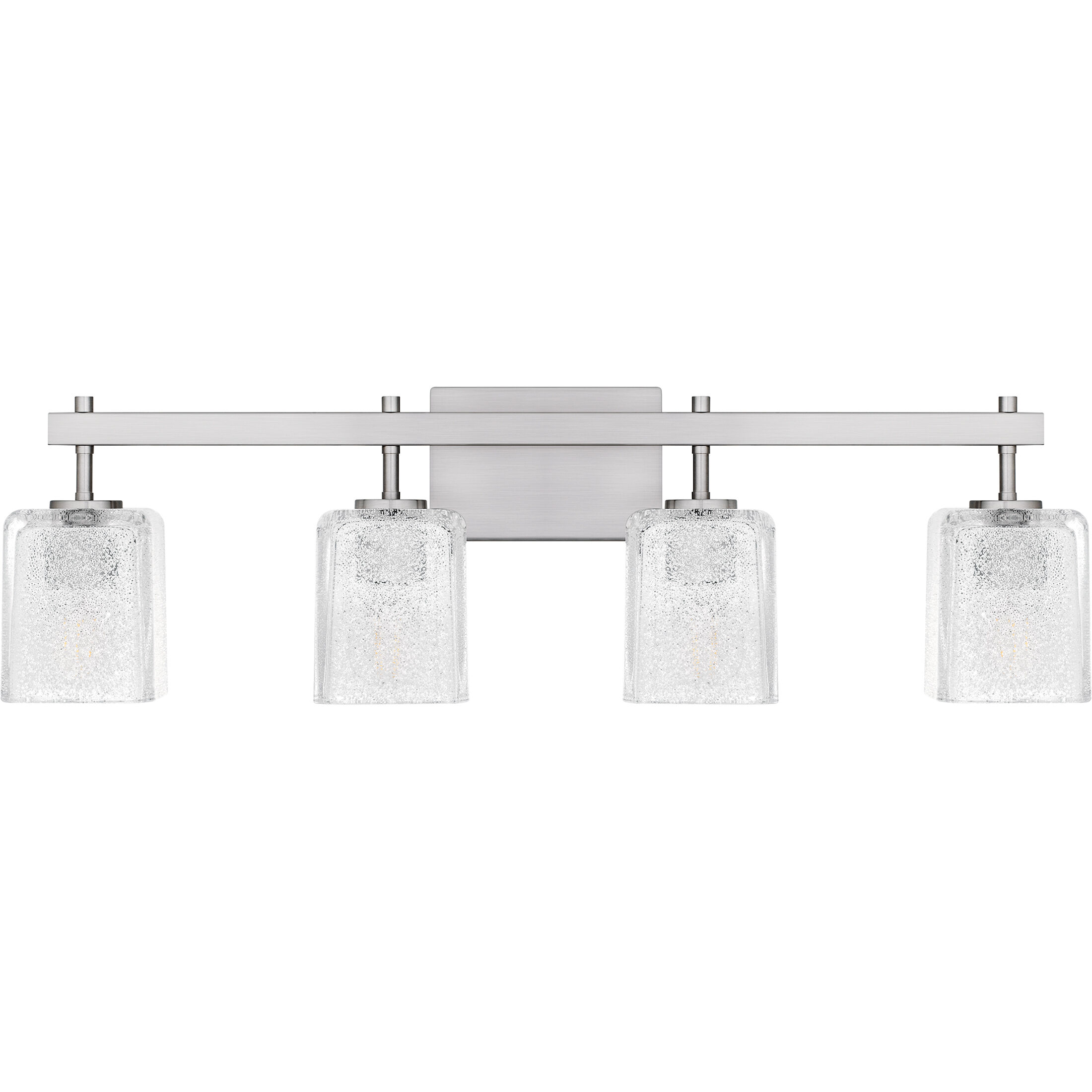 Brenthouse 4 Light 31.5 inch Brushed Nickel Bath Light Wall Light, Extra Large