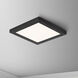 Chip LED 6 inch Black Flush Mount Ceiling Light
