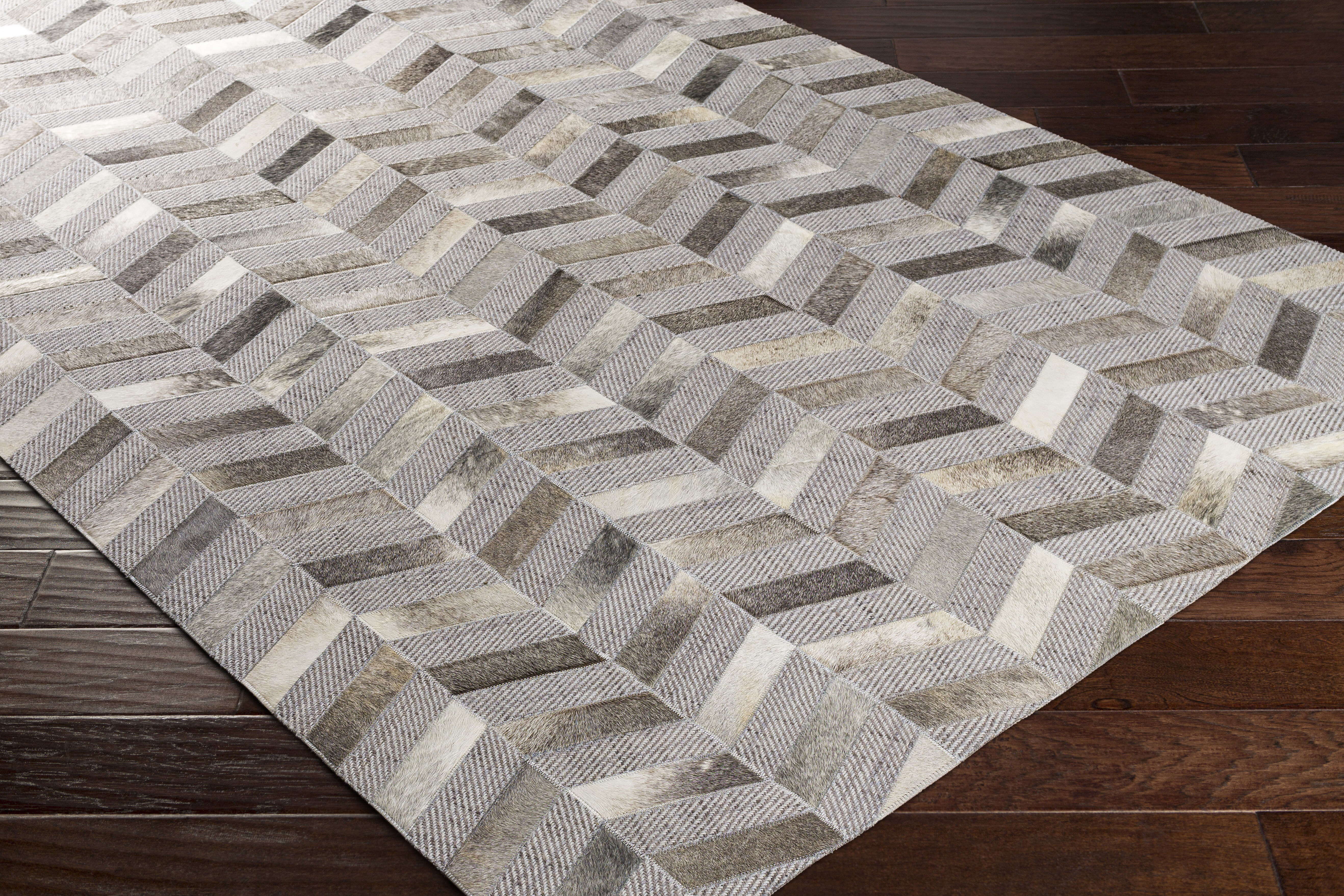 Jardin 120 X 96 inch Medium Gray Rug in 8 x 10, Rectangle