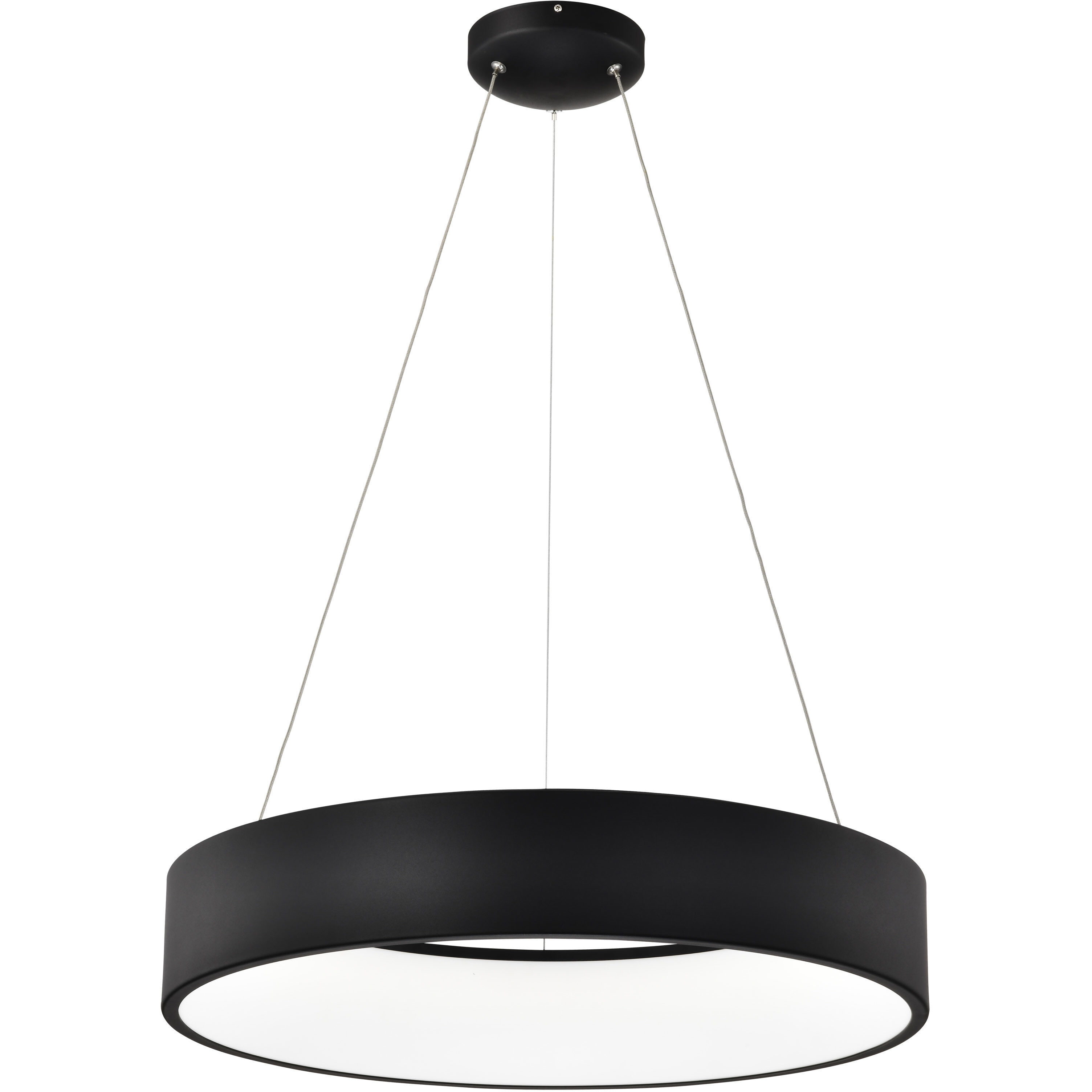 Orbit LED 23.5 inch Black Pendant Ceiling Light