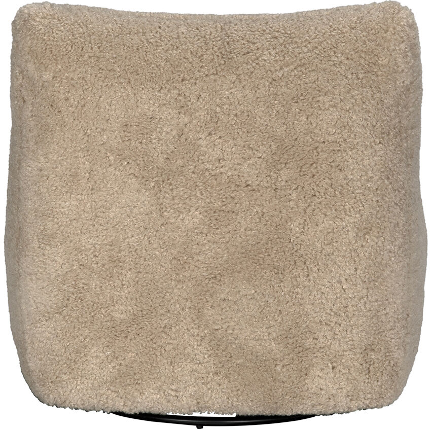 Mcclain Camel Swivel Chair