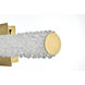 Bowen 1 Light 24 inch Satin Gold Wall Sconce Wall Light