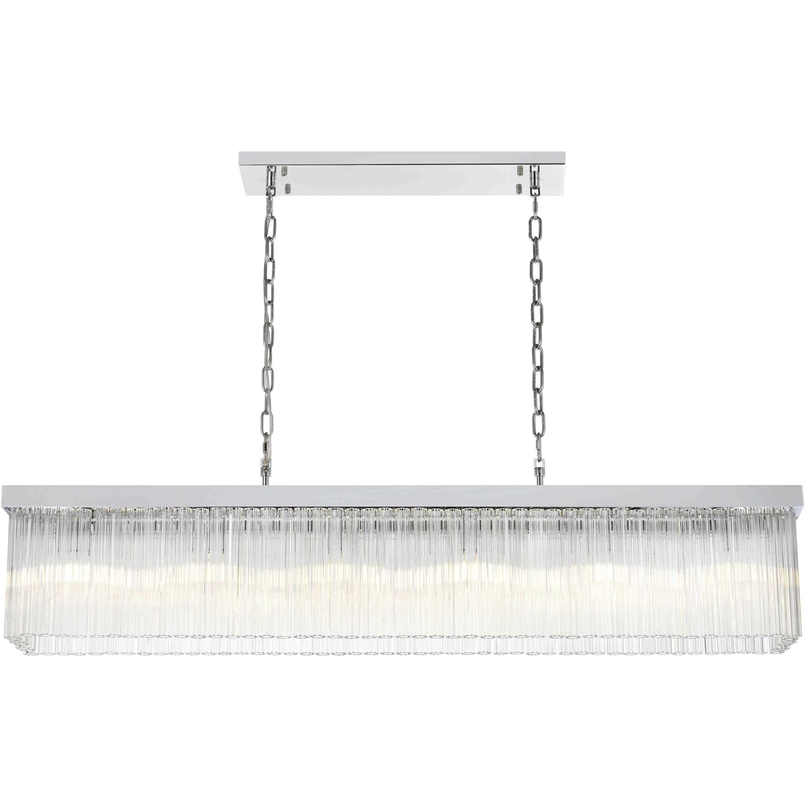 Harlow 6 Light 8 inch Chrome Chandelier Ceiling Light