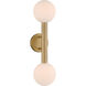 Fenton Wall Sconce Wall Light in Legacy Brass