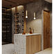 Stari 1 Light 4.75 inch Modern Gold Pendant Ceiling Light