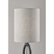Mayfair 61 inch 100.00 watt Black Wood Floor Lamp Portable Light
