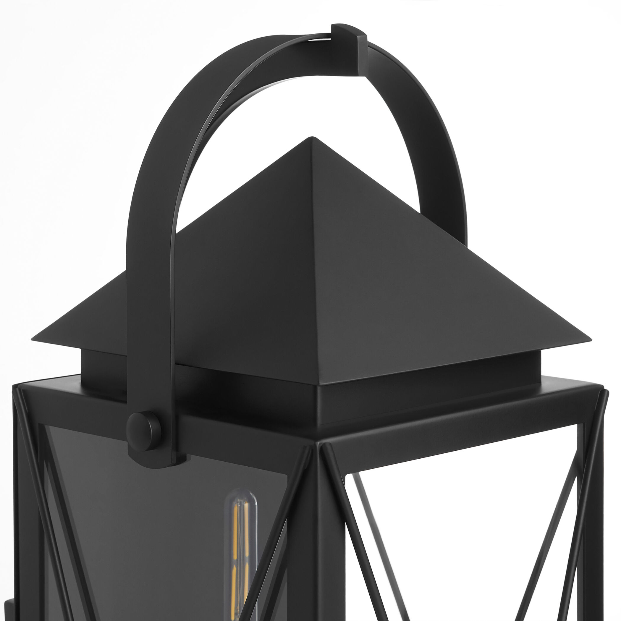 Mystic 4 Light 29.5 inch Matte Black Outdoor Wall Lantern
