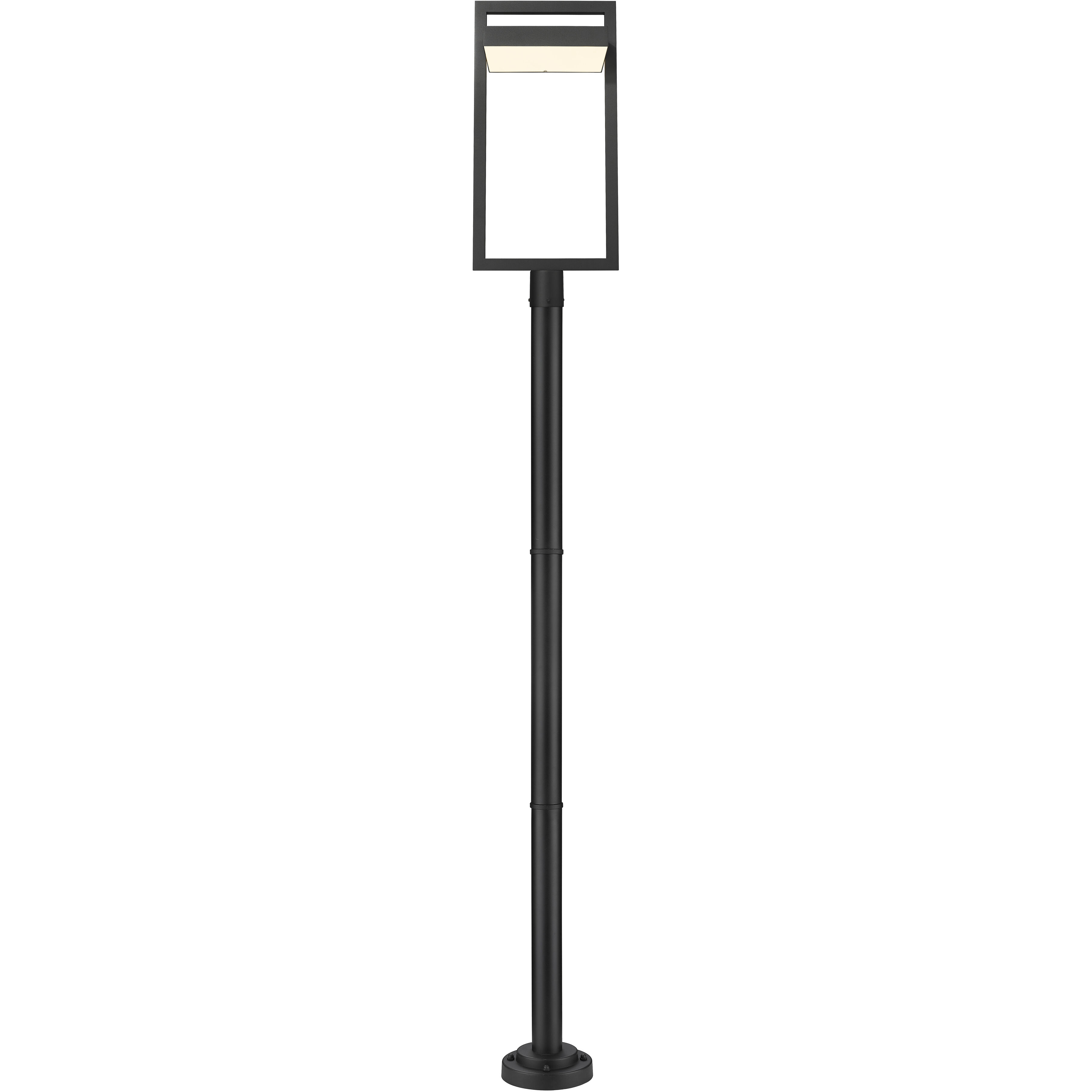 Luttrel LED 104.25 inch Black Outdoor Post Mounted Fixture