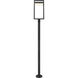 Luttrel LED 104.25 inch Black Outdoor Post Mounted Fixture