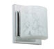 Paolo 1 Light 5 inch Chrome ADA Mini Sconce Wall Light in Halogen, Carrera Glass