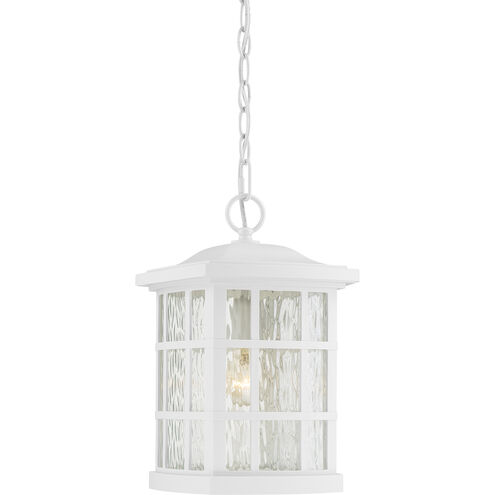 Stonington 1 Light 9.5 inch Matte White Hanging Lantern Ceiling Light