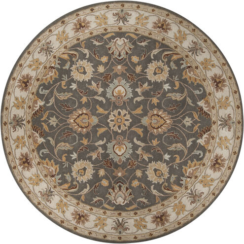 Caesar 96 inch Charcoal Rug in 8 Ft Round, Round