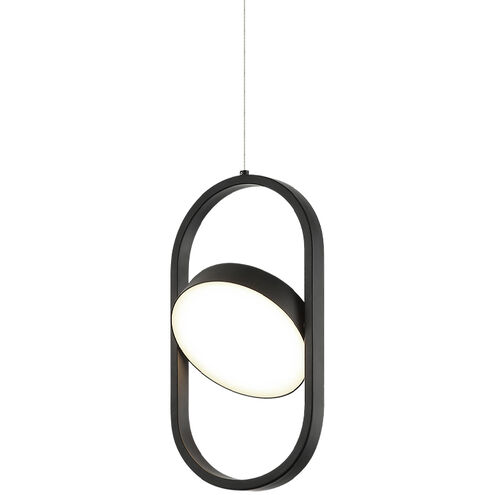 Kennedy LED 6 inch Black Pendant Ceiling Light