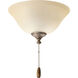 AirPro 3 Light Pebbles Fan Light Kit in Light Umber Etched Glass