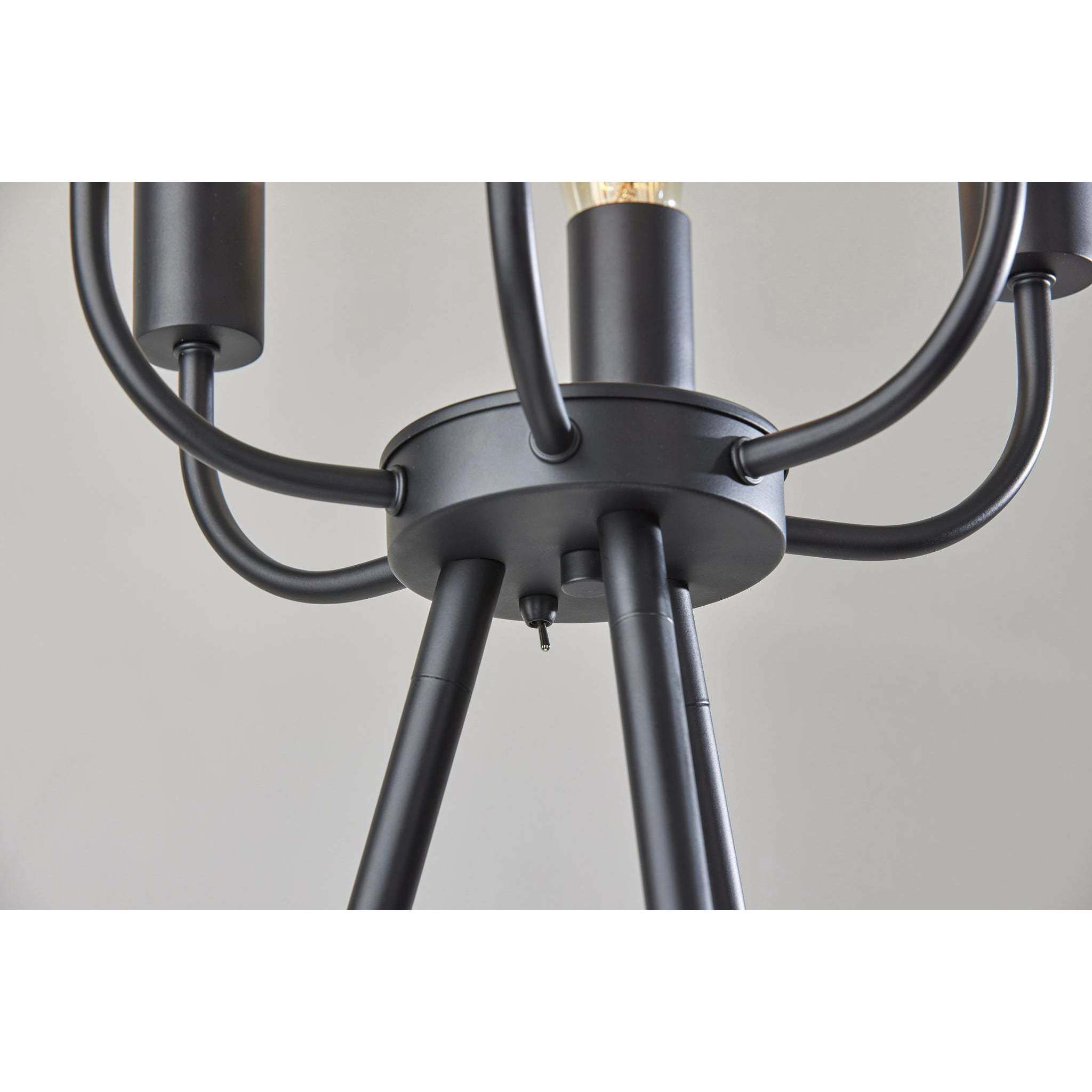 Rory 55 inch 240.00 watt Black Floor Lamp Portable Light