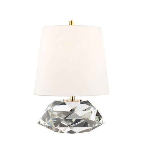 Henley 13.75 inch 75.00 watt Aged Brass Table Lamp Portable Light