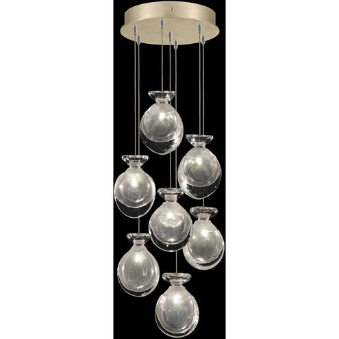 Essence 7 Light 13.5 inch Gold Pendant Ceiling Light