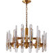 Canada 12 Light 26 inch Gold Chandelier Ceiling Light