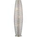 Masura 43 inch 100.00 watt Polished Nickel Floor Lamp Portable Light