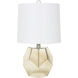 Cirque 18.5 inch 60 watt Light Grey Table Lamp Portable Light