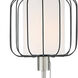 Kaleria 66 inch 60.00 watt Brushed Nickel Floor Lamp Portable Light