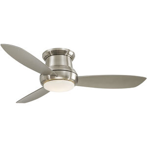 Concept II 52 inch Brushed Nickel with Silver Blades Ceiling Fan