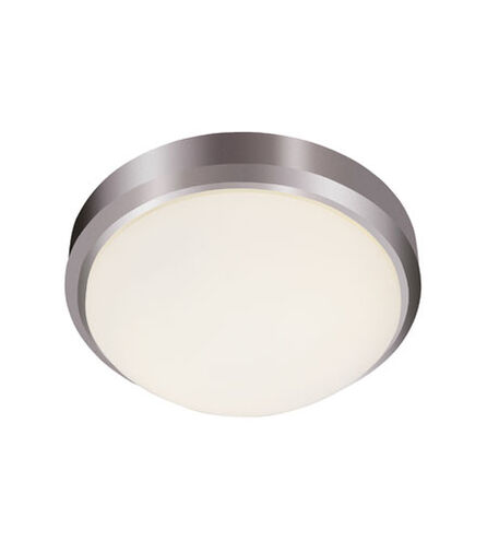 Bliss 2 Light 11 inch Brushed Nickel Flushmount Ceiling Light