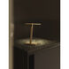 Gerrit 15.08 inch Anodised Gold Interior Table Light Portable Light