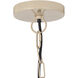 Sidney 3 Light 23.5 inch Natural Pendant Ceiling Light