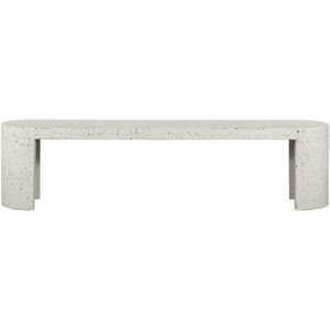 Lyon Grey Outdoor Bench