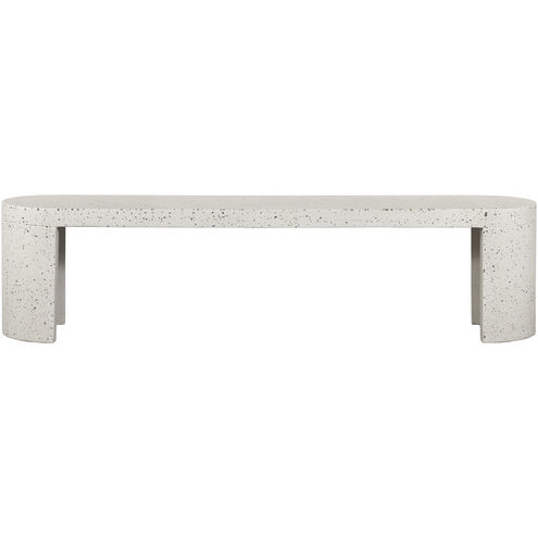 Lyon Grey Outdoor Bench
