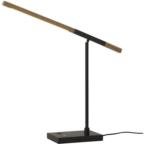 Port 35 inch 22.00 watt Matte Black Floor Lamp Portable Light
