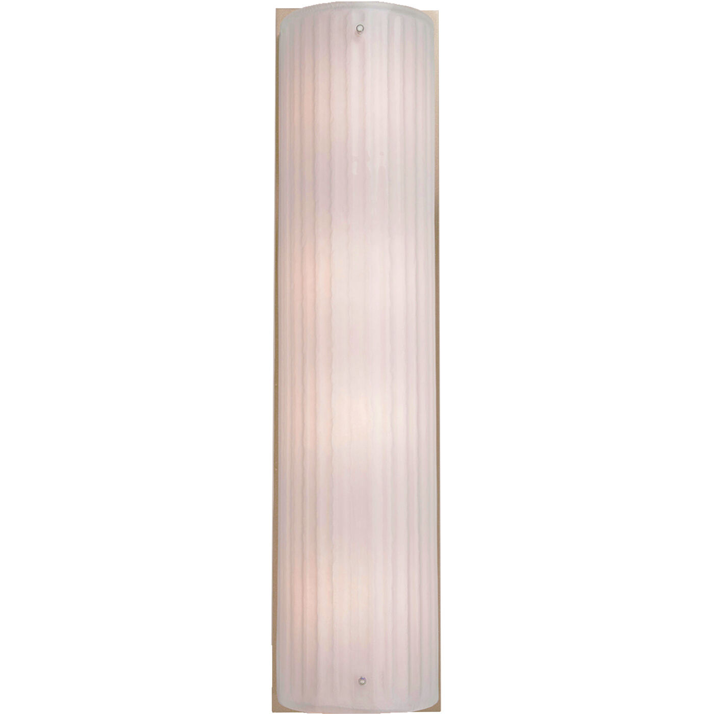 Textured Glass 4 Light 25.5 inch Metallic Beige Silver Vanity Light Wall Light in Strata Frosted