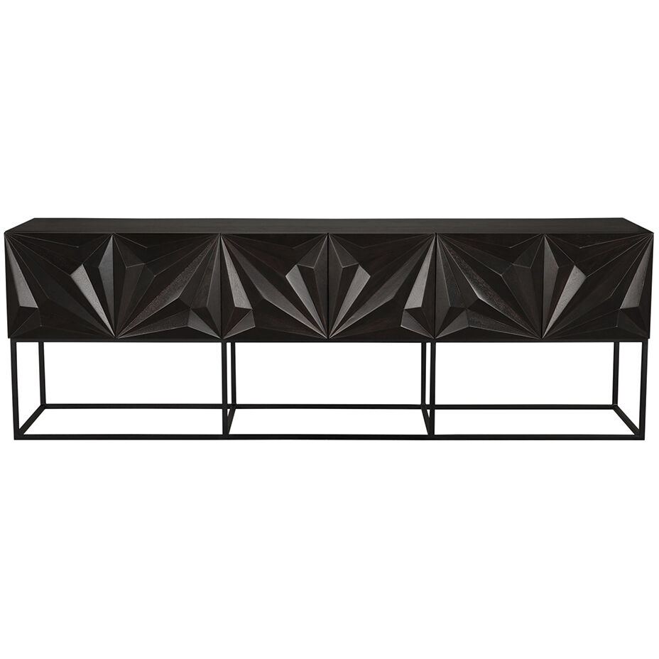 Zurich 96 X 23 inch Ebony Walnut Console