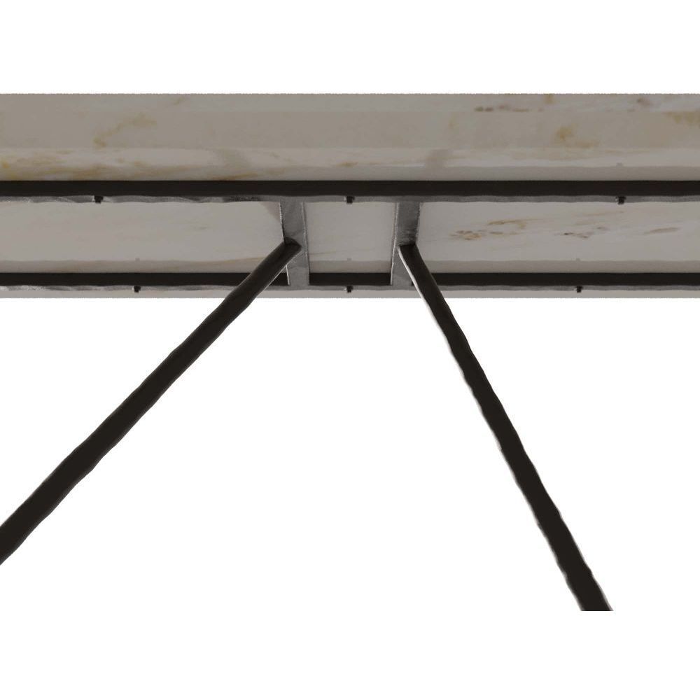 Stewart White Console Table