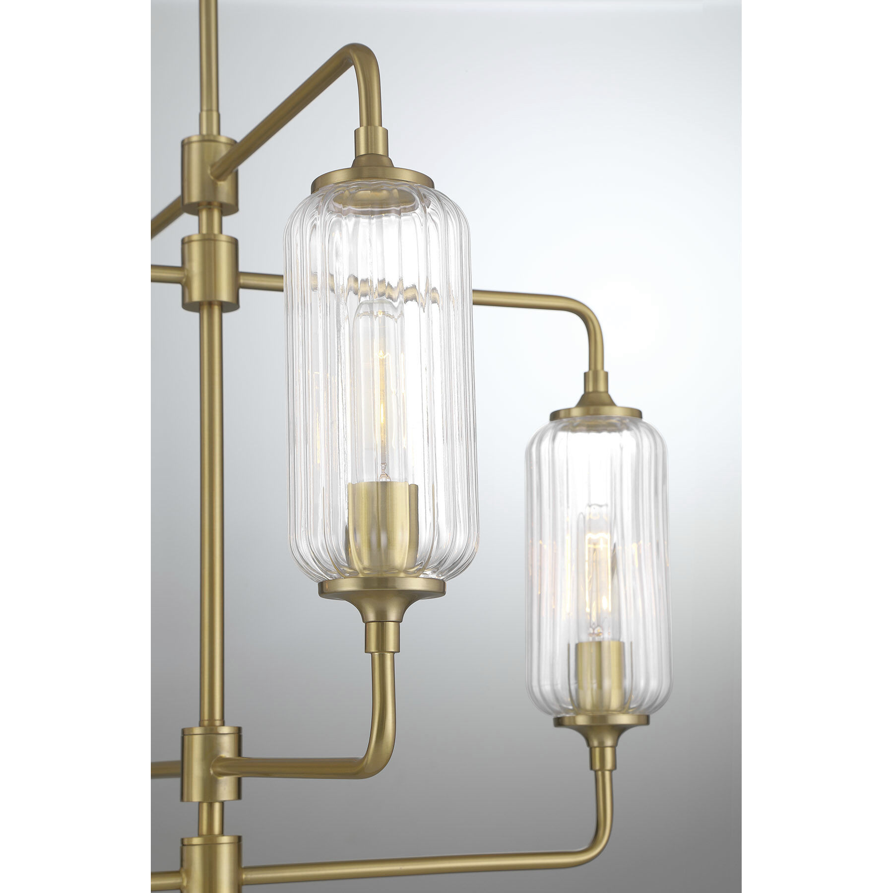 Holton 4 Light 26 inch Warm Brass Chandelier Ceiling Light