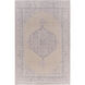 Zahra 102 X 66 inch Neutral and Purple Area Rug, Wool