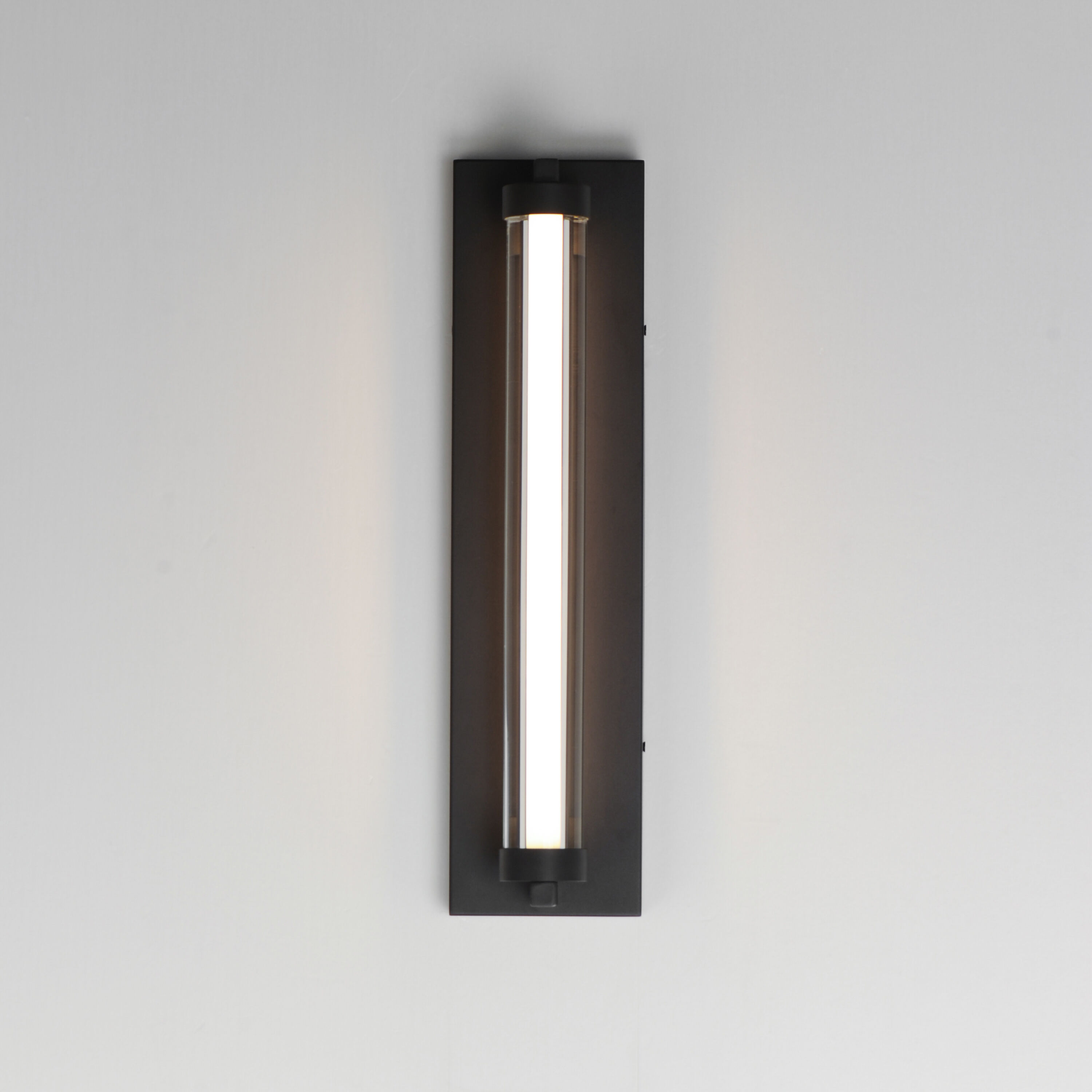Fuse LED 4.75 inch Black and Gold Outdoor Wall Mount