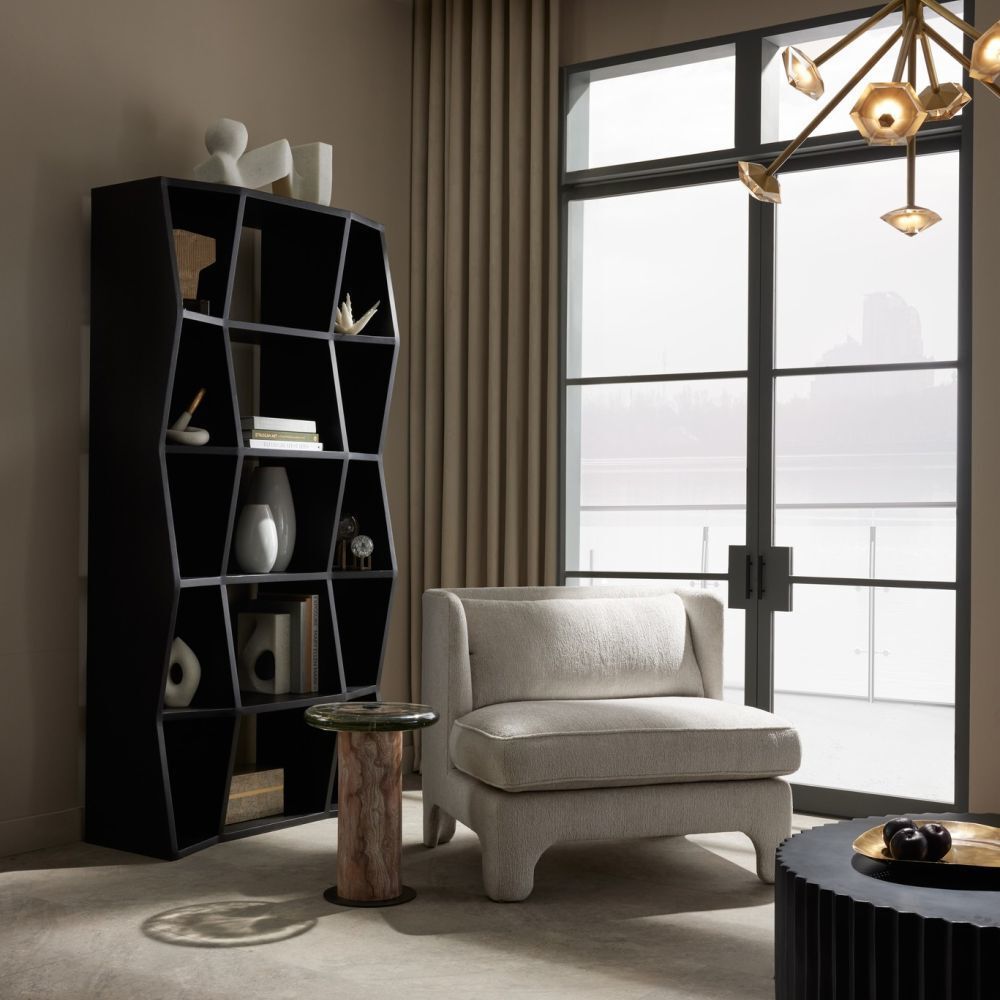 Belen Ebony Bookcase