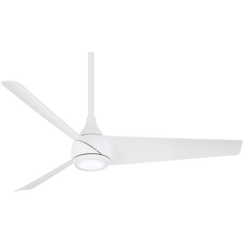 Twist 52 inch Flat White Indoor Ceiling Fan, Wifi