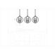 Sean Lavin Corinne 3 Light 17 inch Polished Nickel Pendant Ceiling Light