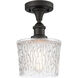 Ballston Niagra LED 6.5 inch Oil Rubbed Bronze Semi-Flush Mount Ceiling Light, Ballston