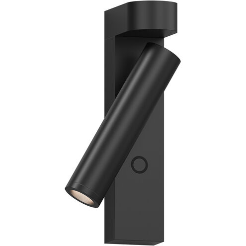 Haim LED 1.5 inch Textured Black ADA Wall Sconce Wall Light