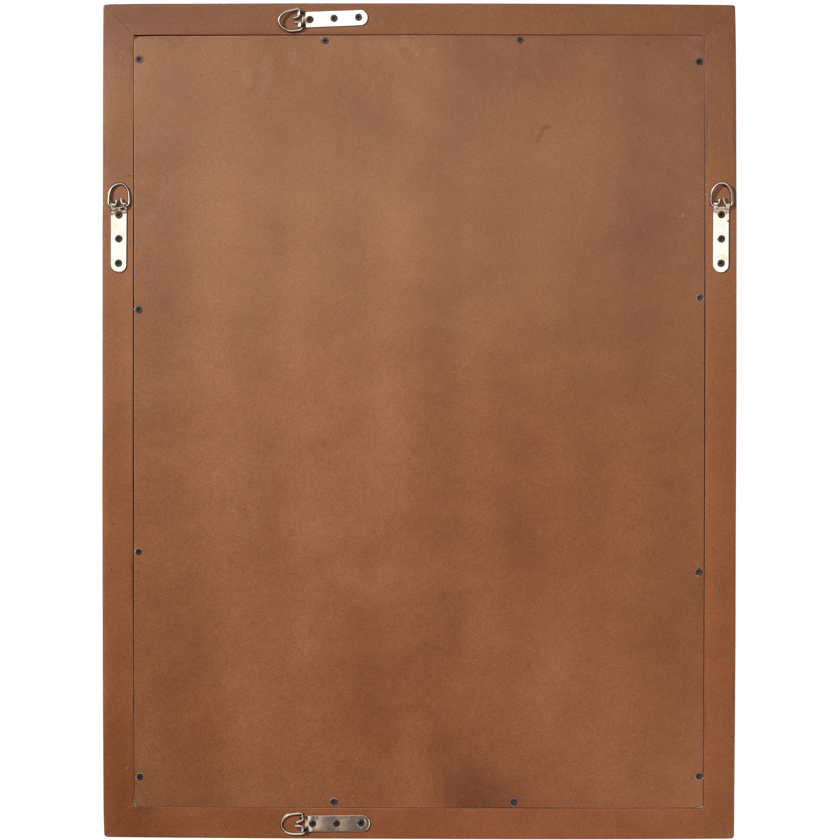 Chandler 33 X 25 inch Natural Burl Wood Wall Mirror