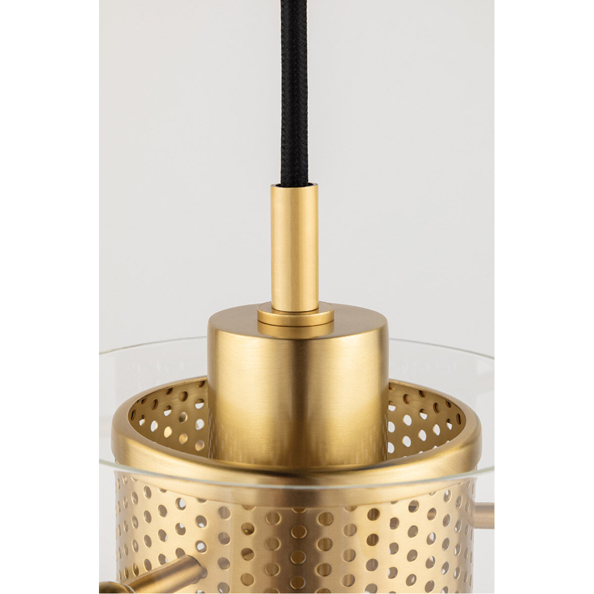 Elanor 1 Light 6 inch Aged Brass Pendant Ceiling Light