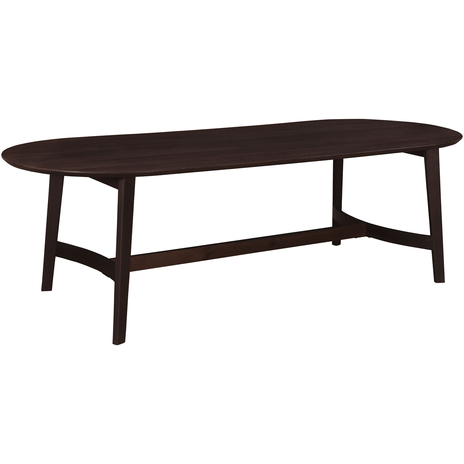 Trie 76 X 36 inch Brown Dining Table, Small