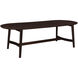 Trie 76 X 36 inch Brown Dining Table, Small