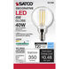 Lumos LED Candelabra Candelabra 4.00 watt 4000K LED Filament