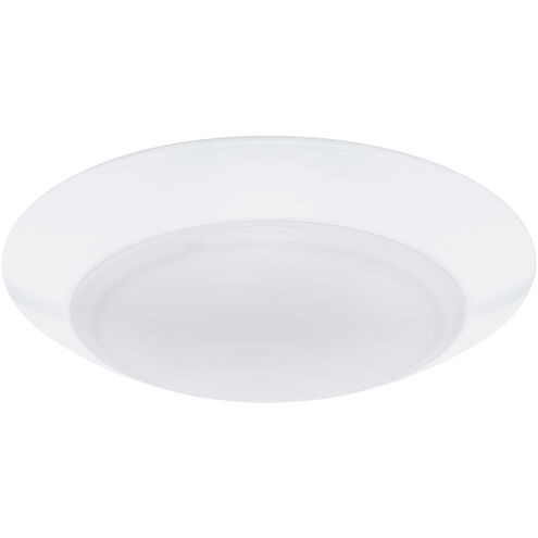Disc LED 7.5 inch White Flush Mount Ceiling Light in 2700K