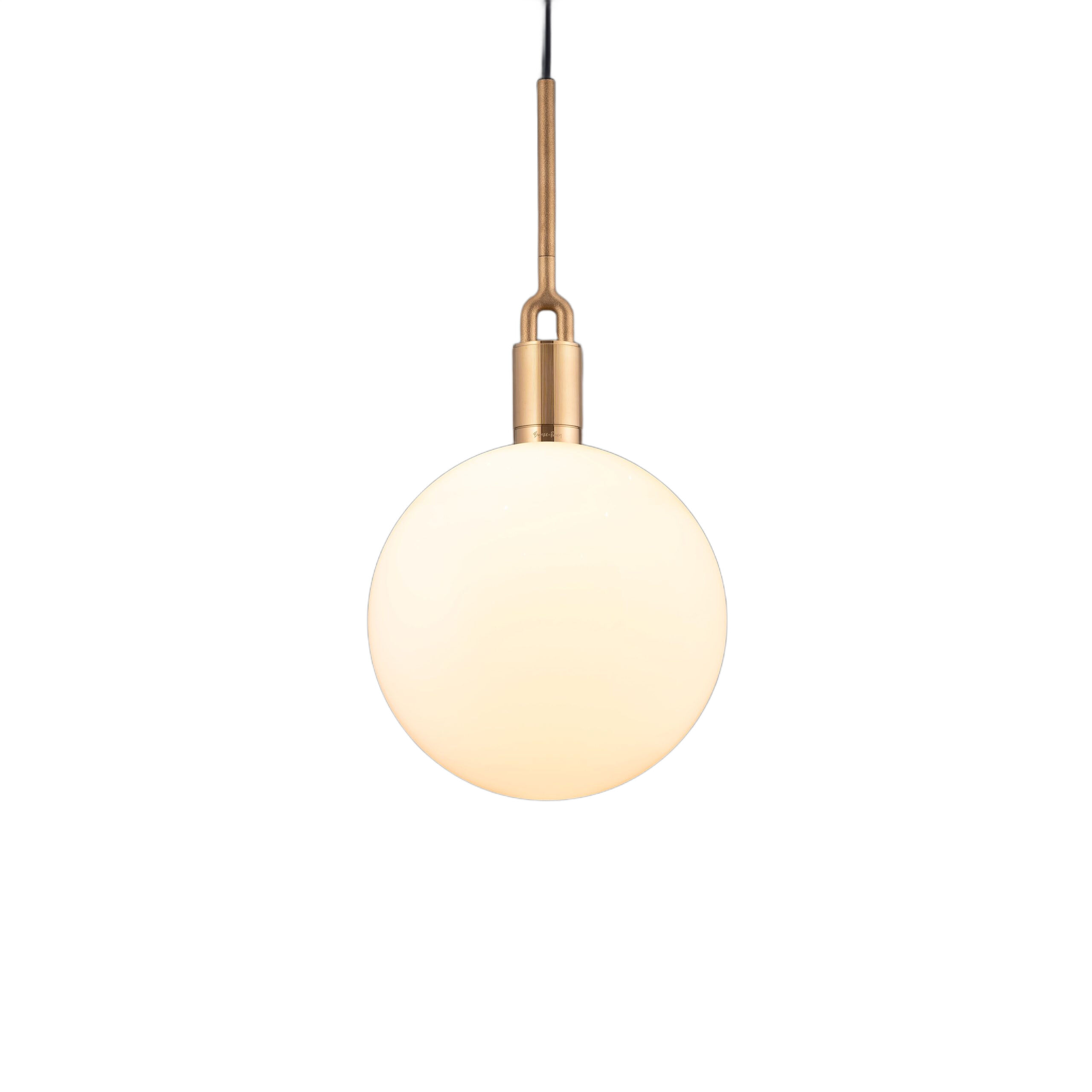 Forked LED 11.42 inch Brass Pendant Ceiling Light